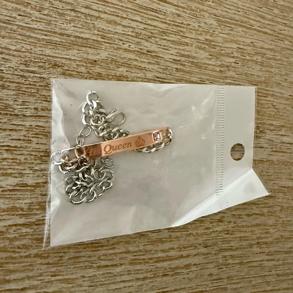 Silver and Gold Men's Bracelet